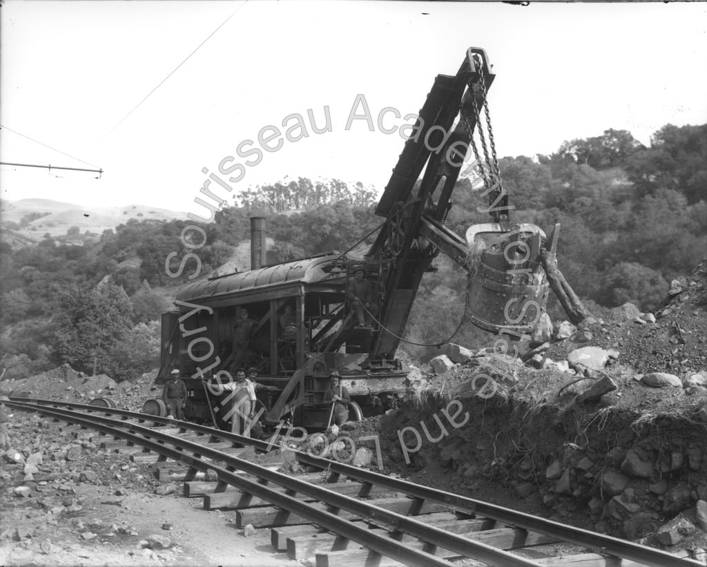 Steam Shovel and Tracks