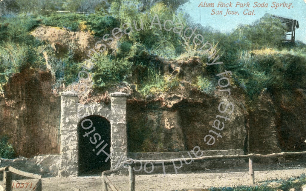 Mineral spring enclosure, Alum Rock Park