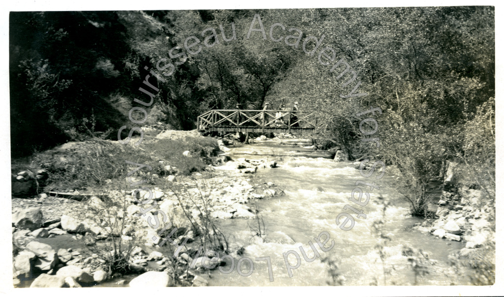 Bridge over Penitencia Creek, Alum Rock Park