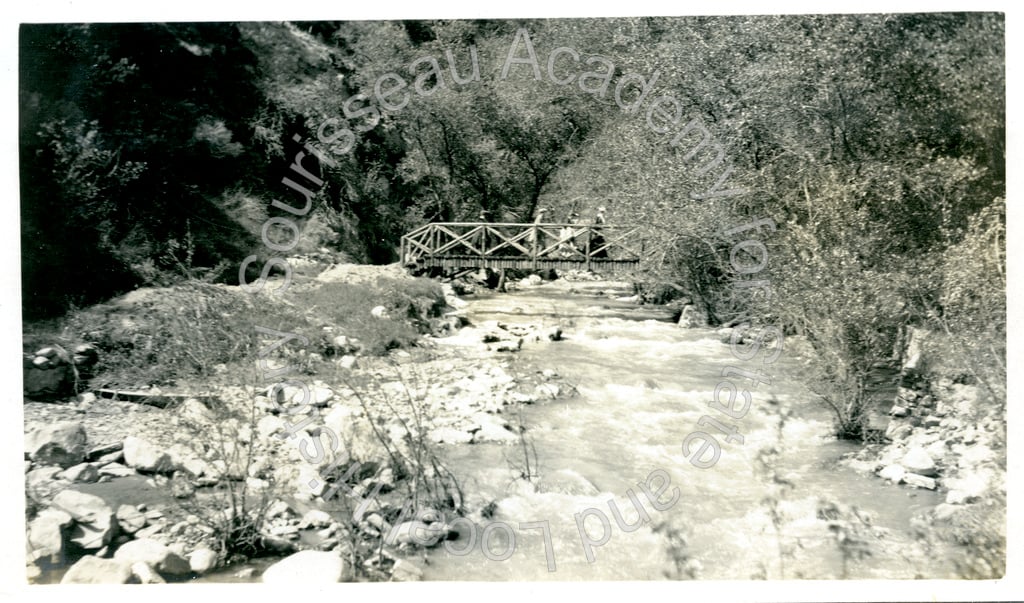 Bridge over Penitencia Creek, Alum Rock Park