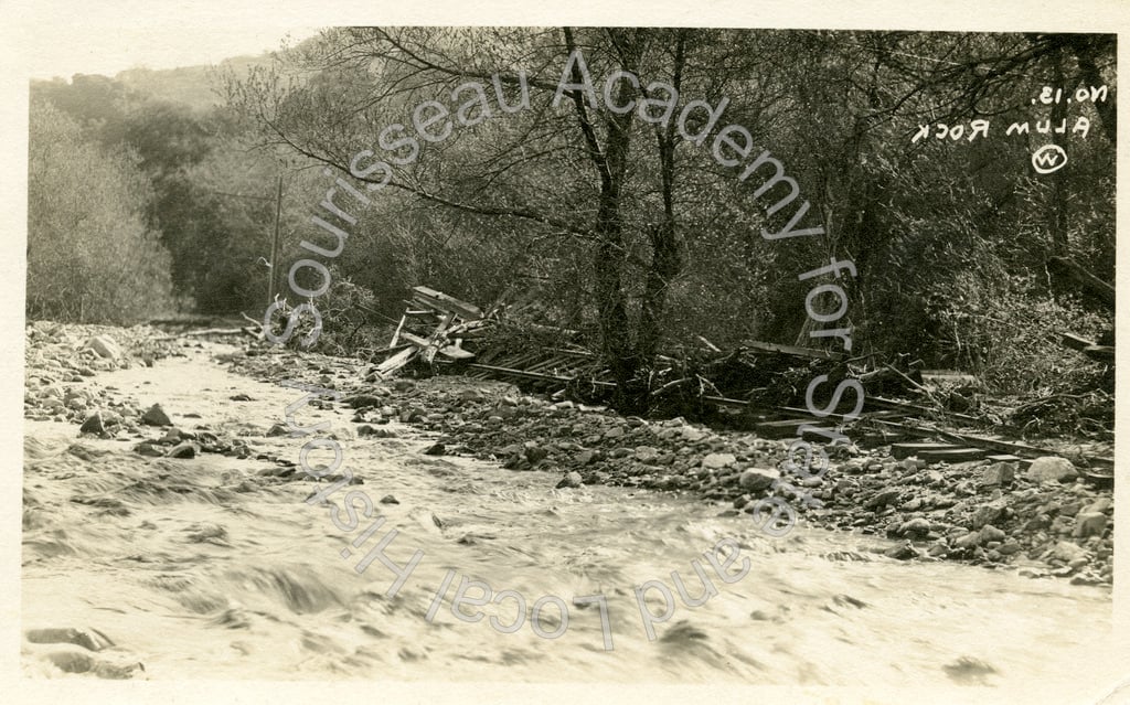 Alum Rock (Penitencia) Creek after a Flood 