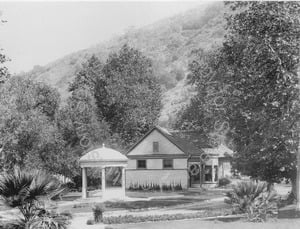 Alum Rock Park Gazebo and Bath House