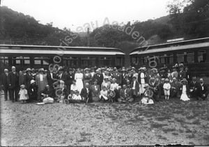 Streetcars in Alum Rock Park