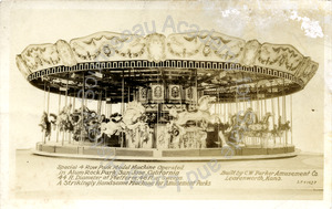 Carousel at Alum Rock Park, built by C.W. Parker