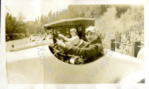 Women in automobiles at Alum Rock Park