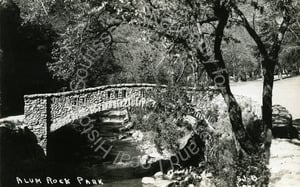 Alum Rock Park Bridge