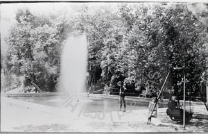 Wading pool at Alum Rock Park