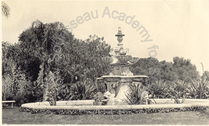 Image of Fountain brought from Lincolnshire, England; 42 tons; Huntington, Pasadena