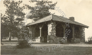 Image of Rest house, Rocky Mountain Park near Lookout Mountain Drive, Colorado