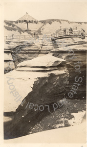 Image of Peculiar treatment of cliffs near Point Loma