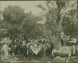 Image of Group Portrait of a Social Gathering