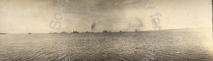 Image of Great White Fleet at anchor in Monterey Bay