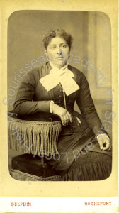Image of Marie Helene Pellier before her marriage in France