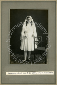 Image of Thomasine about age 8 in 1906