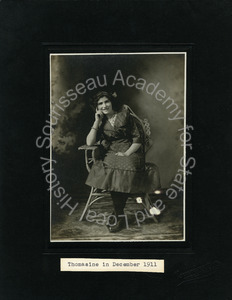 Image of Thomasine Casalegno in December 1911