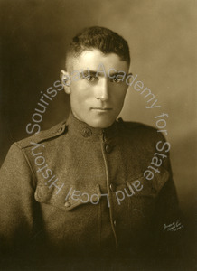 Image of Portrait of Jack Mirassou in uniform