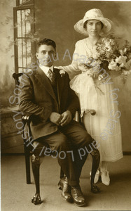 Image of Portrait of Jack and Eulalie Mirassou