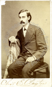 Image of Sitting Portrait of Charles Clayton
