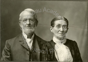 Image of Portrait of  Emma and William Bechtel