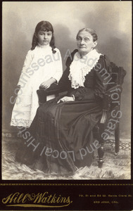 Image of Portrait of Amy French Thomson and Hazel Preble