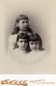Image of Portrait of Ethel, Dorma, and Hazel Preble