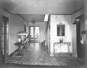 Image of Entrance hall to the McMahon house