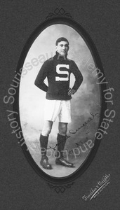 Image of Portrait of "Cookie," in Stanford athletic team uniform