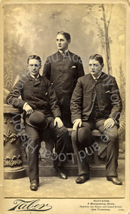 Image of Portrait of George A. Pope, William H. Talbot and Frederick C. Talbot