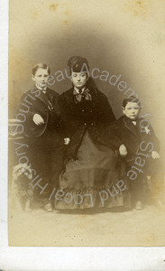 Image of Portrait of Sophia, Wiliam H. and Frederick C. Talbot