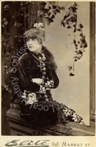 Image of Portrait of an unidentified woman, possibly Amy Bowen Talbot