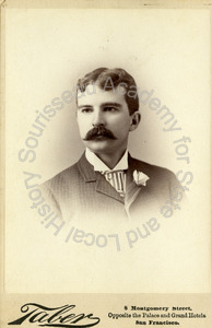 Image of Portrait of an unidentified man, likely a member of the Talbot family