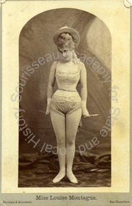 Image of Portrait of Miss Louise Montague