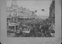Image of Native Sons of the Golden West Parade, looking east on Santa Clara Street from First Street
