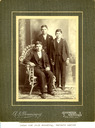 Image of Portrait of Peter, Jack and Hermain Mirassou