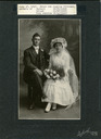 Image of Portrait of Peter and Justine Mirassou upon marriage