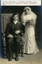 Image of Portrait of Annette Casalegno upon her marriage to Sebastian Mondo