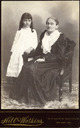 Image of Portrait of Amy French Thomson and Hazel Preble