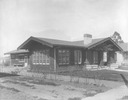 Image of A. G. Ochsner residence, front view and side view 