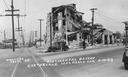 Image of Continental Bakery building after the earthquake