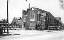 Image of Trinity Church after the earthquake