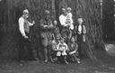 Image of Andrew P. Hill family at Big Basin