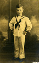 Image of Unidentified boy in sailor suit, likely a member of the Talbot family