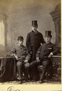 Image of Portrait of George A. Pope, William H. Talbot and possibly Earle Talbot 