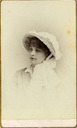 Image of Unidentified young woman,  likely a member of the Talbot family
