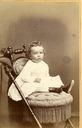 Image of Portrait of an unidentified male child, approximately two years old