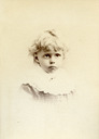 Image of Unidentified female child, likely a member of the Talbot family