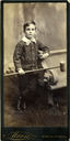 Image of Unidentified young boy, likely a member of the Talbot family