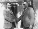 Image of Andrew P. Hill, Jr. and Walter L. Bachrodt, Superintendent of Schools