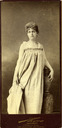 Image of Portrait of an unidentified young woman, possibly Amy Bowen Talbot